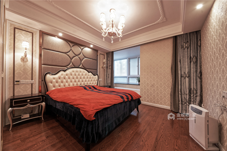 欧式风情演绎时尚的美感-卧室效果图及设计说明