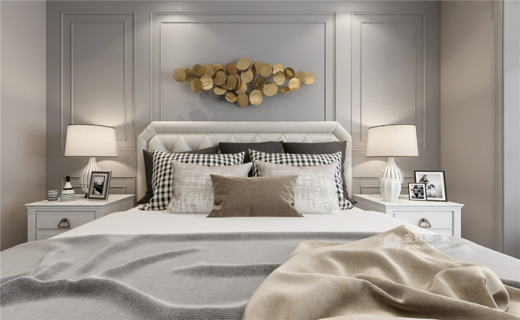 舒适轻享家-卧室效果图及设计说明