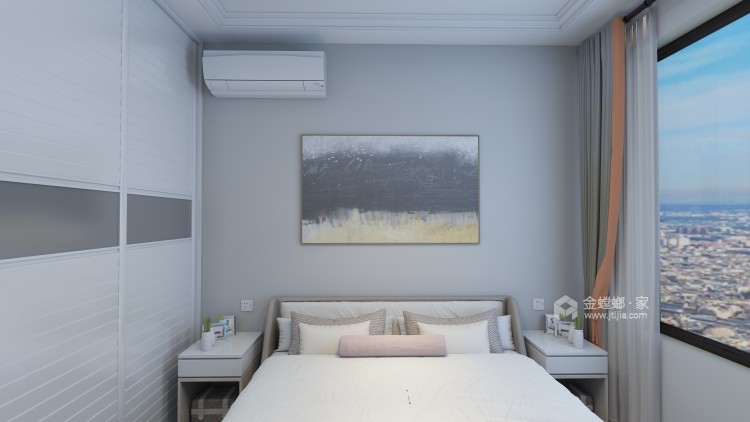 小户型的合理优化-卧室效果图及设计说明