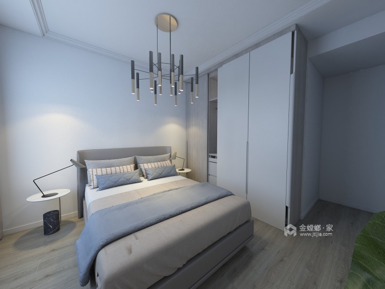 简约现代-卧室效果图及设计说明