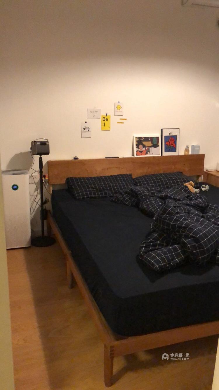 温馨的单身公寓-卧室效果图及设计说明