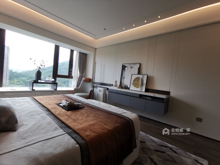 290平江山赋新中式风格-高级灰-卧室效果图及设计说明