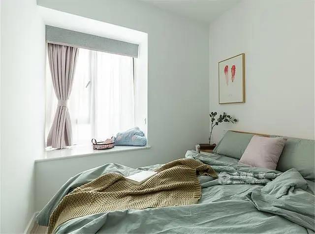 88平新大洲华庭苑现代风格-卧室效果图及设计说明