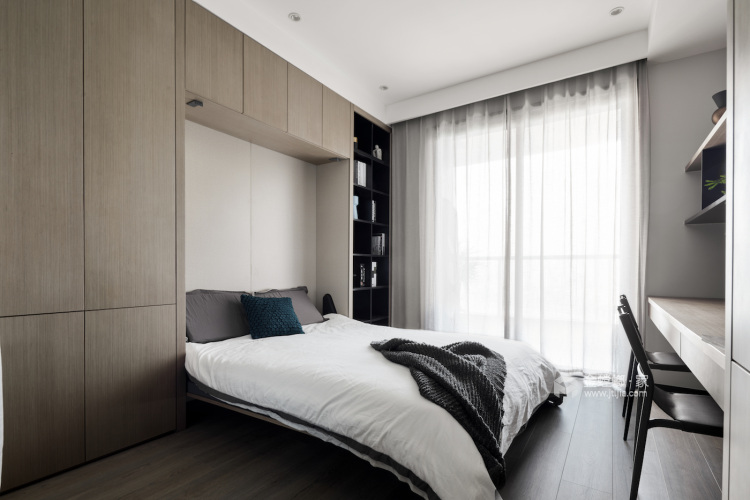 145平汤臣一品现代风格-定义“空间”-卧室效果图及设计说明