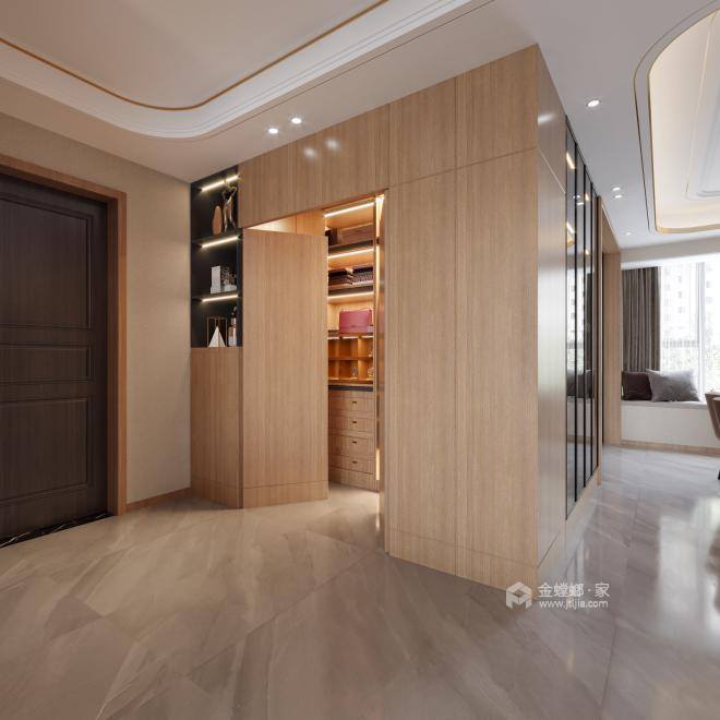 275平碧桂园现代风格-客厅效果图及设计说明