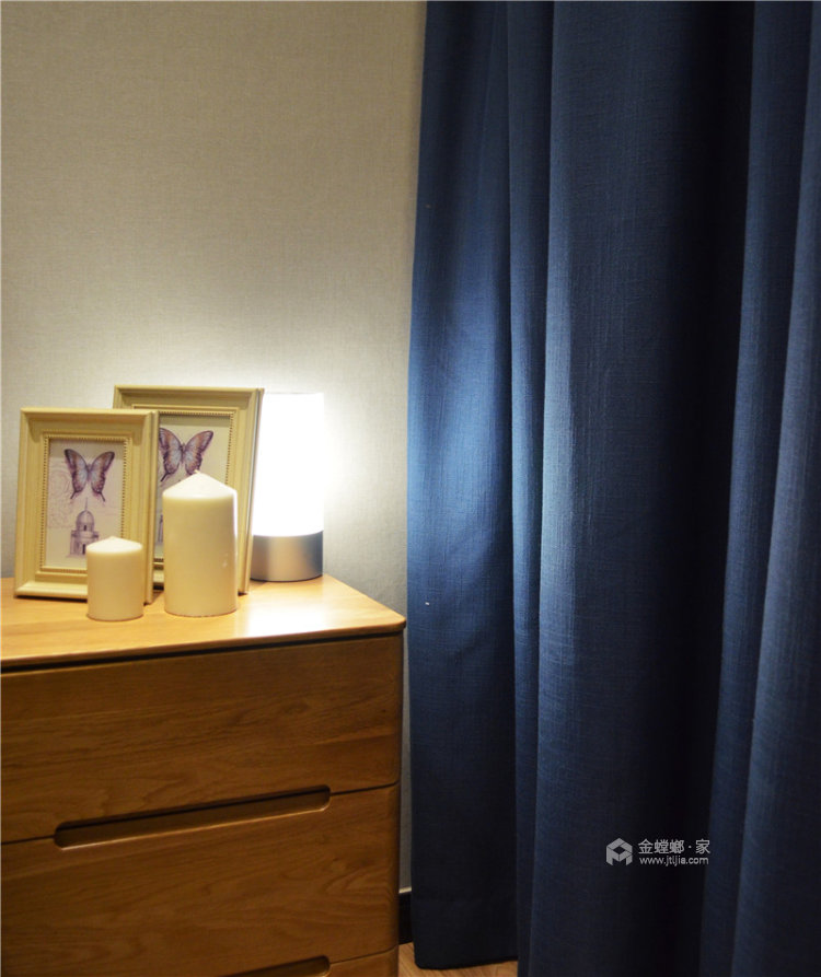 88平印象湖滨现代风格-精致小户型实拍案例-卧室效果图及设计说明