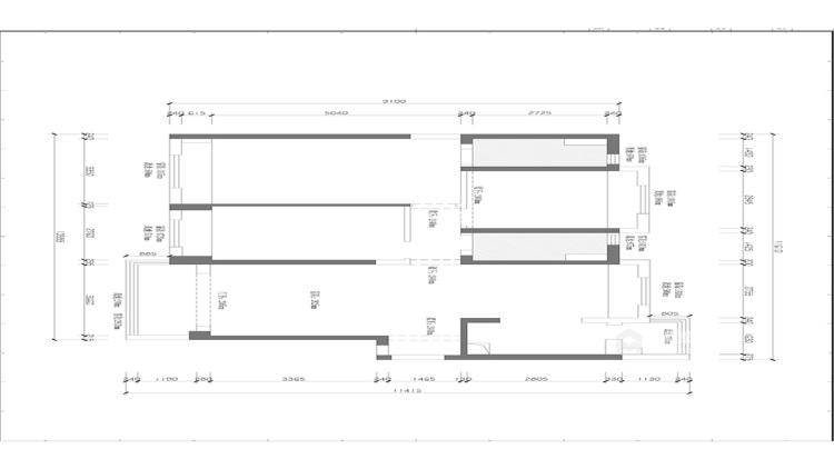125平碧桂园美式风格-温馨小家-业主需求&原始结构图