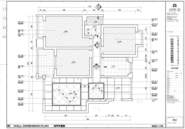 137平亚东城简欧风格-平面设计图及设计说明