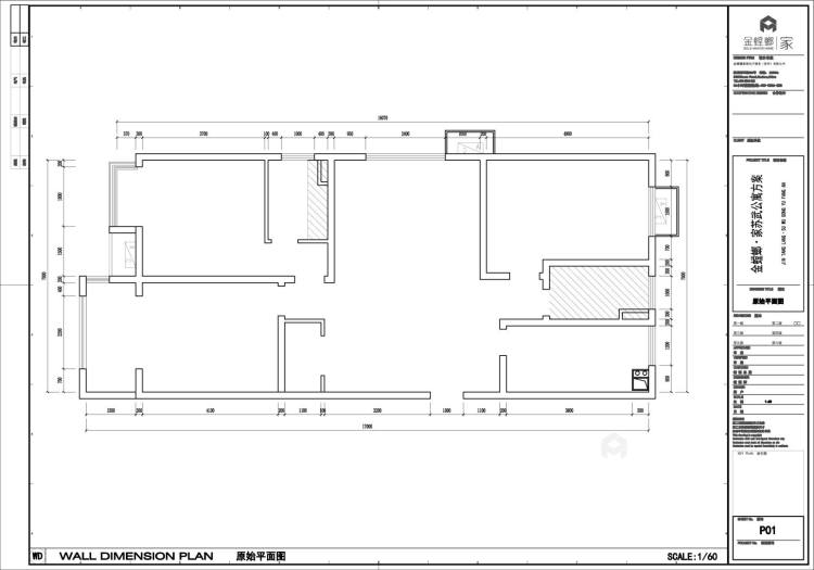 137平苏武公寓中式风格-业主需求&原始结构图