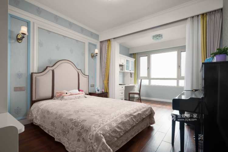 146平威尼斯水城美式风格-卧室效果图及设计说明