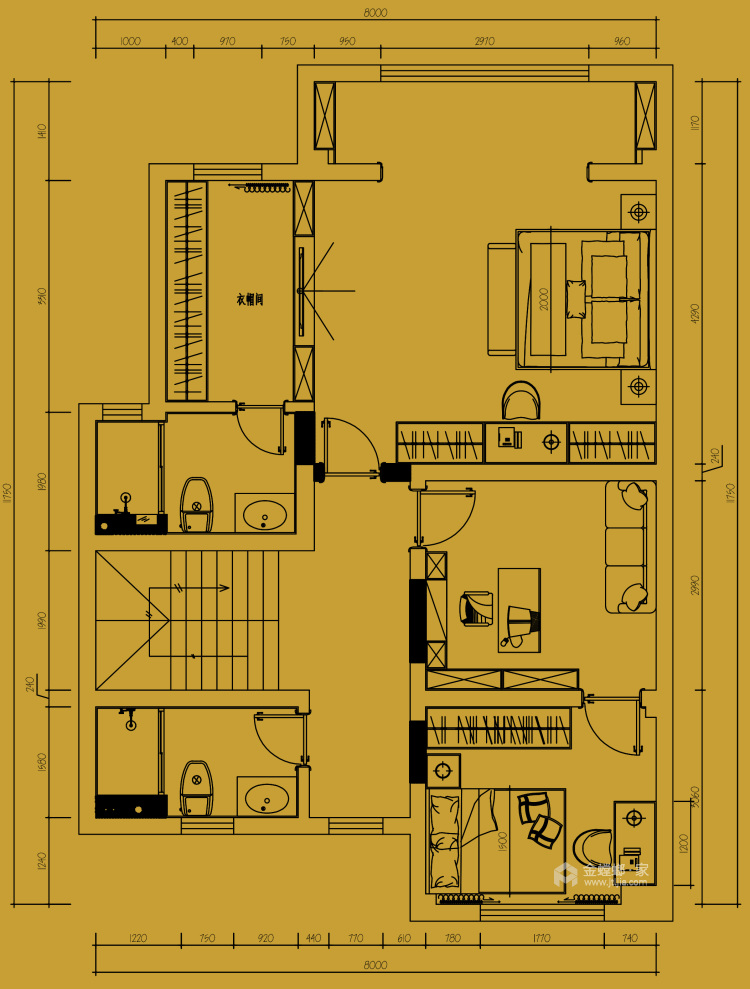 263平东辰壹号院现代风格-实用生活-平面设计图及设计说明