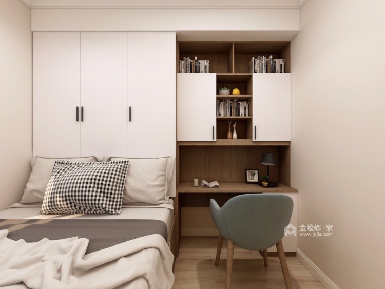 120平阳光城翡丽湾现代简约风-高雅有格调-卧室效果图及设计说明