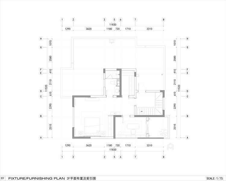 185平一城江山现代风格-平面设计图及设计说明