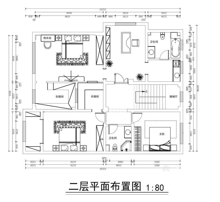 360平水城庄园新中式风格-平面设计图及设计说明