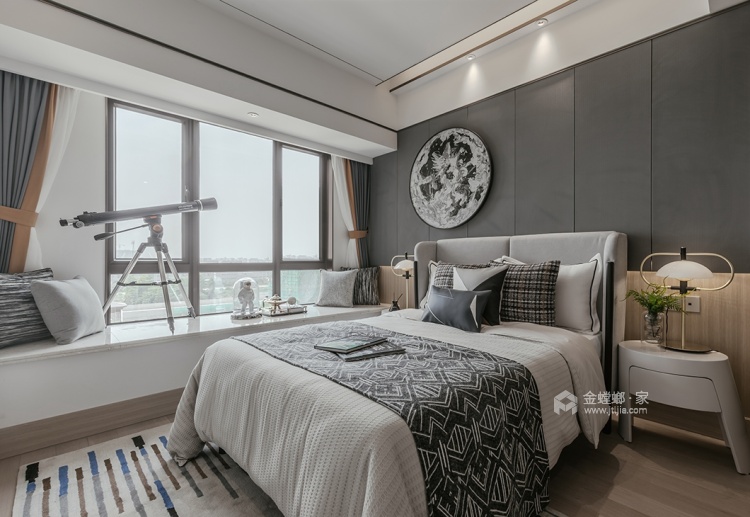 152平香山美墅现代风格-归家 · 自在融合-卧室效果图及设计说明