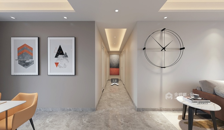 178平龙湖时代天街现代风格-返璞归真  雅致温暖的家-空间效果图