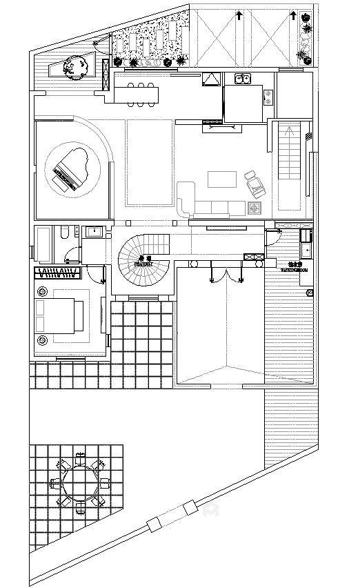 592平玫瑰园法式风格-平面设计图及设计说明