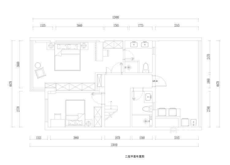 220平建发独墅湾现代风格-简单纯粹的雅致大宅-平面设计图及设计说明