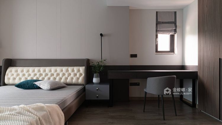 116平华润中央公园现代风格-卧室效果图及设计说明