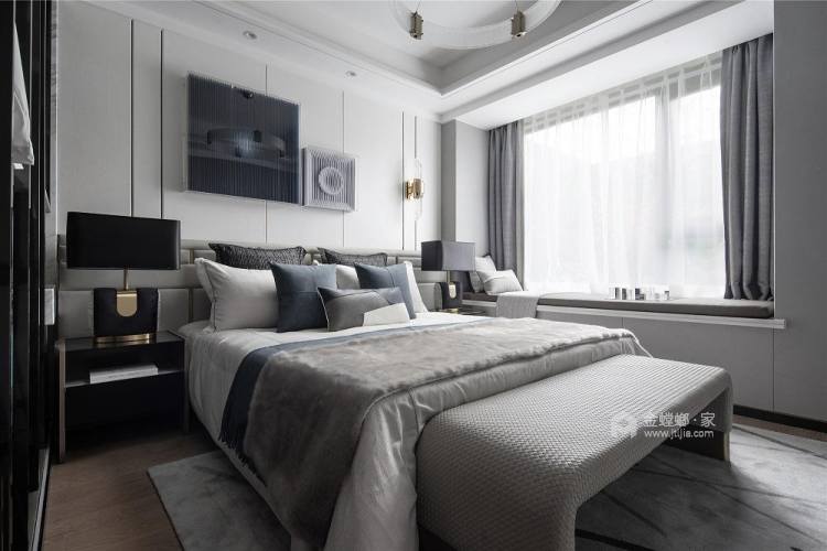115平融科天城现代风格-卧室效果图及设计说明