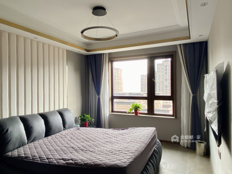 170平公园道一号现代风格-卧室效果图及设计说明