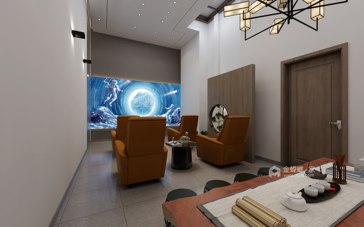 240平中海万锦园新中式风格-流印古意 -卧室效果图及设计说明