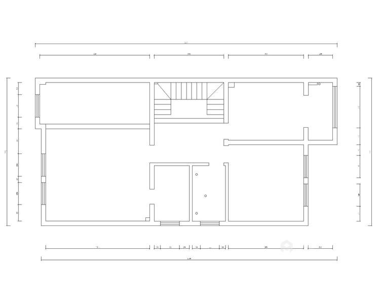 318平湖光名庭现代风格-现代轻奢雅致别墅-业主需求&原始结构图