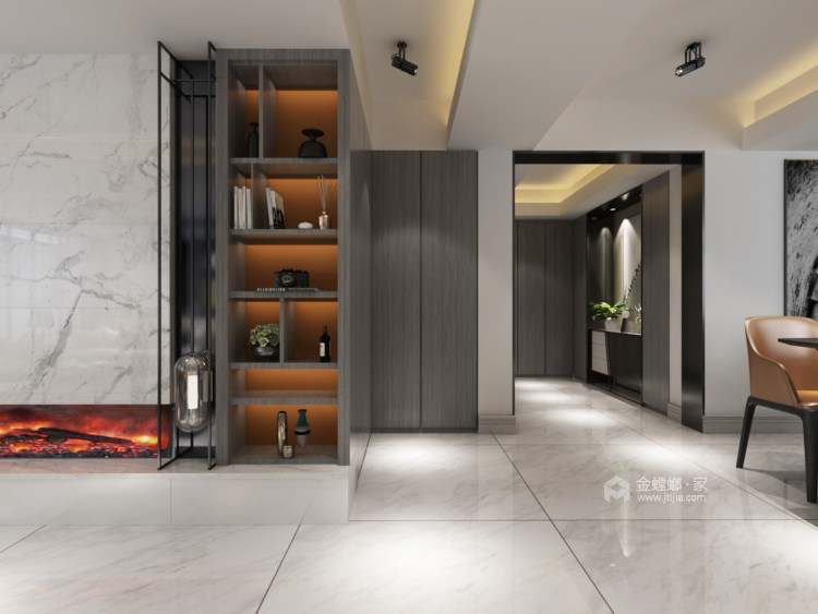 250平新华商务大厦现代风格-卧室效果图及设计说明