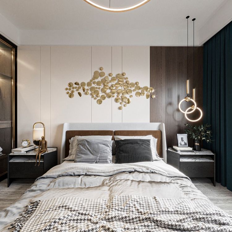 242平同科汇丰国际现代风格-卧室效果图及设计说明