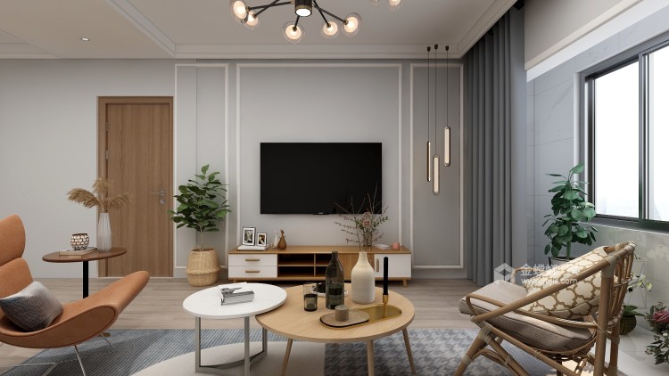 120平瑞马名门北欧风格-清新北欧三室 灰木色INS感居家-业主需求&原始结构图