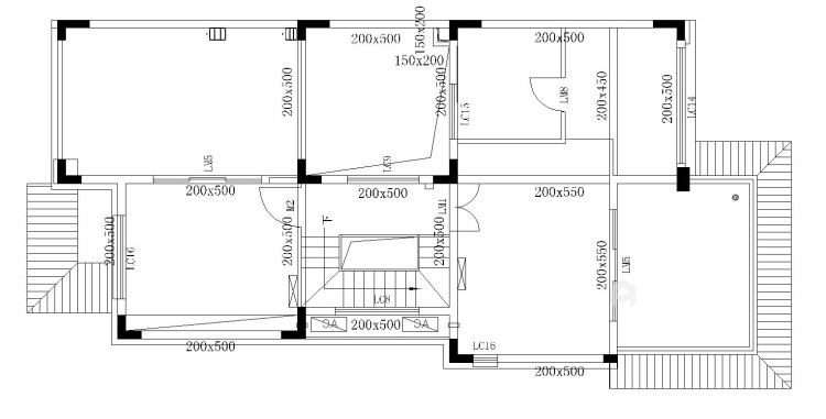 590平清水苑现代风格-别墅大宅，引领家居设计新风尚-业主需求&原始结构图