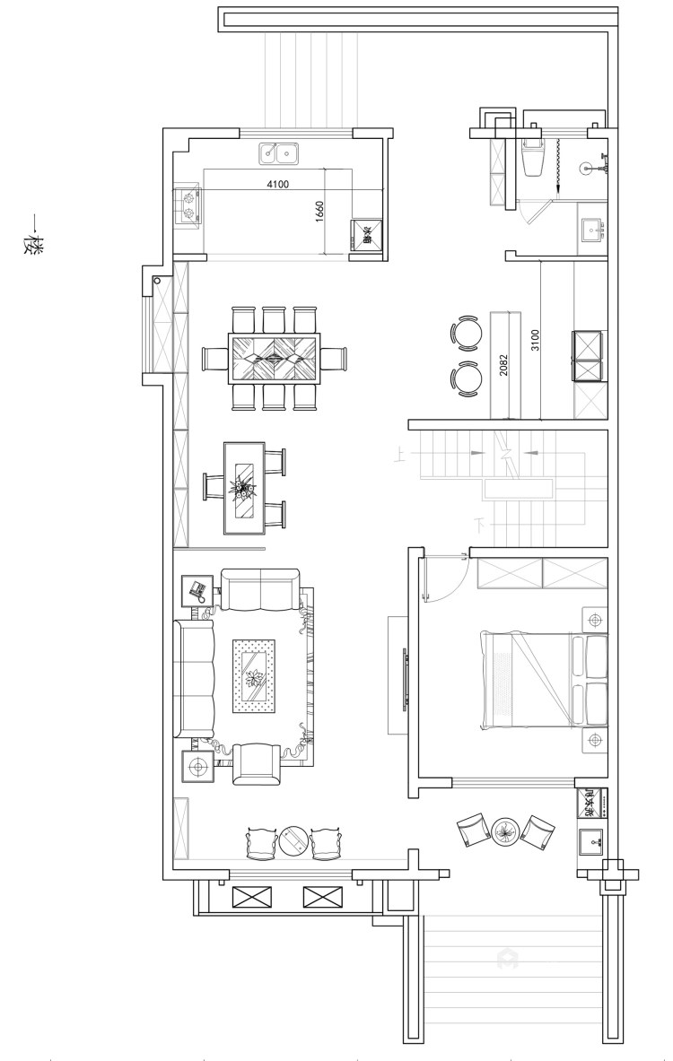 460平玫瑰园中式风格-东方的现代意蕴-平面设计图及设计说明