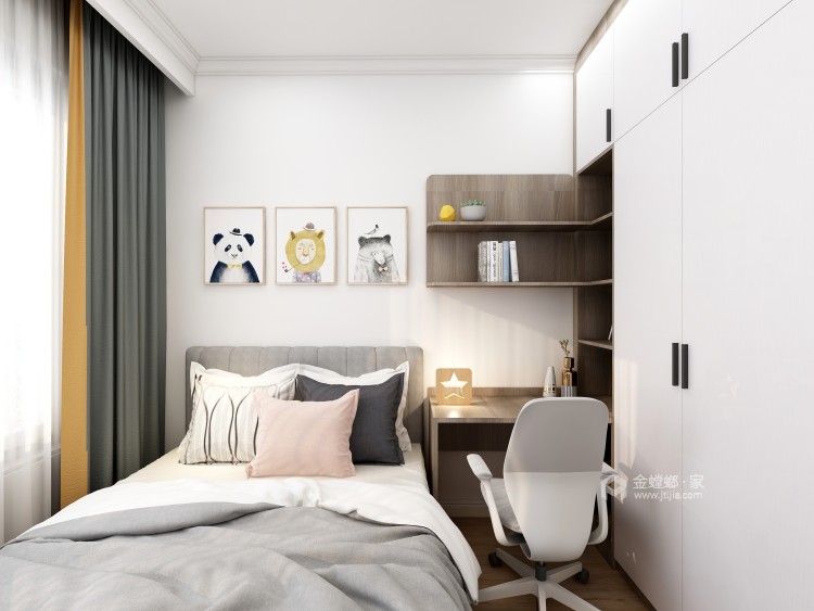 138平东方润园日式风格-卧室效果图及设计说明