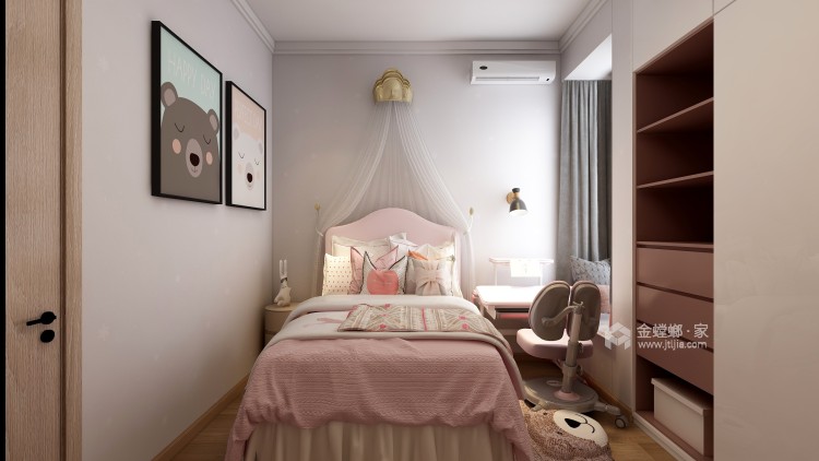 139平山水华庭现代风格-卧室效果图及设计说明