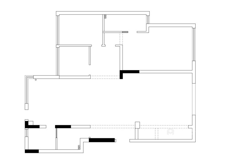 169平安展蔚然家园现代风格-业主需求&原始结构图