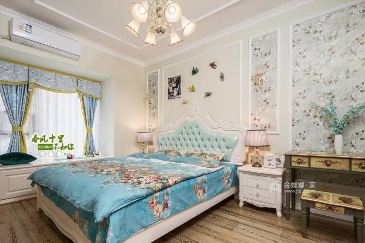 179平朗悦里欧式风格-卧室效果图及设计说明