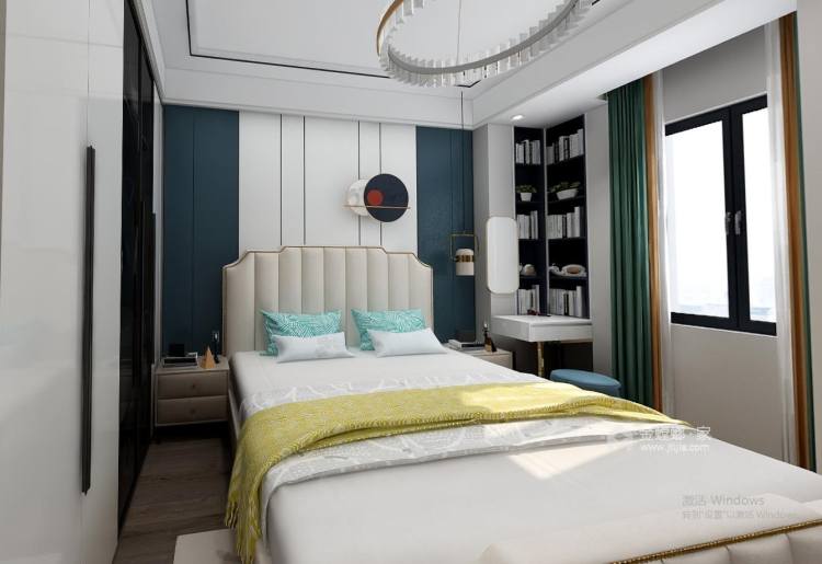 109平森林城现代风格-卧室效果图及设计说明
