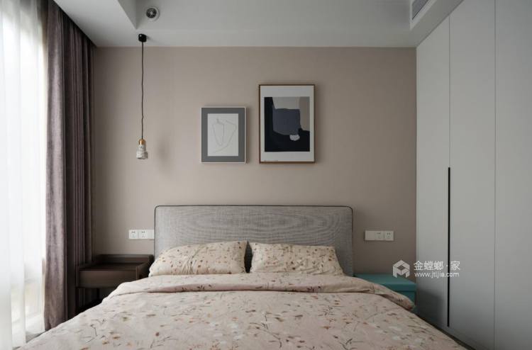 133平春森里现代风格-卧室效果图及设计说明