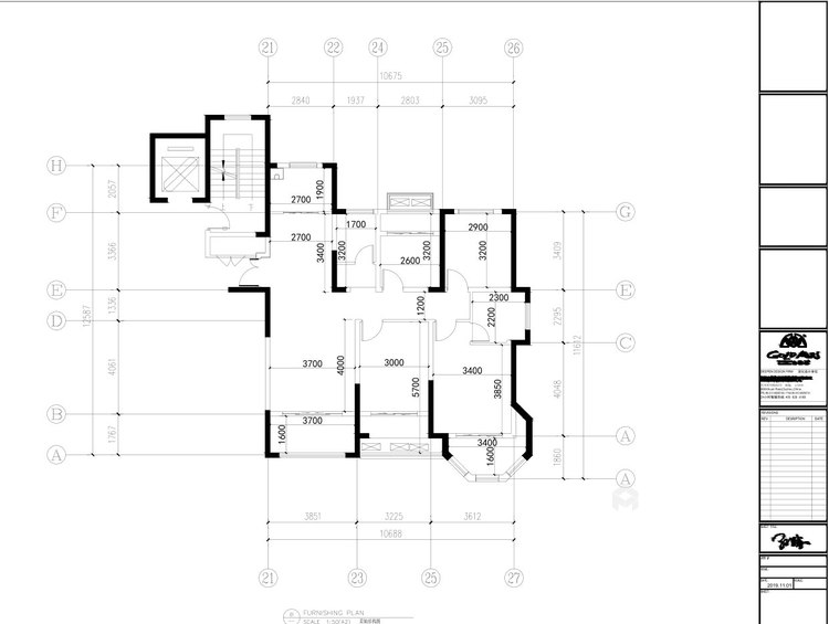 140平中南锦苑现代风格-一家四口的幸福城堡-业主需求&原始结构图