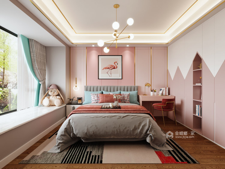 230平尚阳城新中式风格-流年浅夏-卧室效果图及设计说明