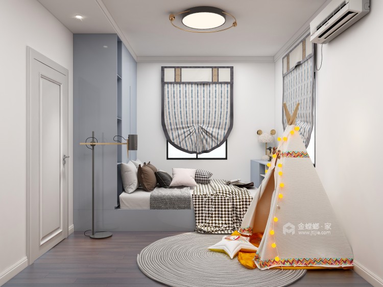 250平胡湾里现代风格-卧室效果图及设计说明