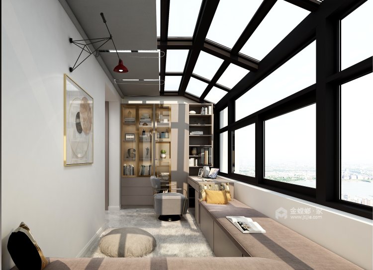 250平胡湾里现代风格-卧室效果图及设计说明