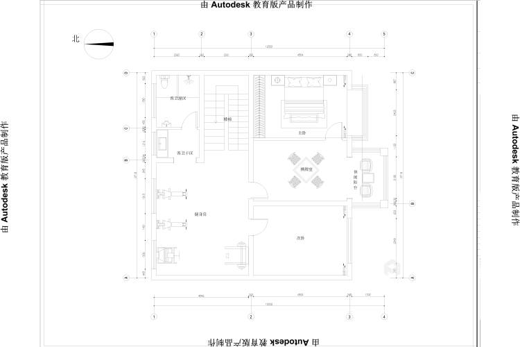 370平聚贤庭院新中式风格-平面设计图及设计说明