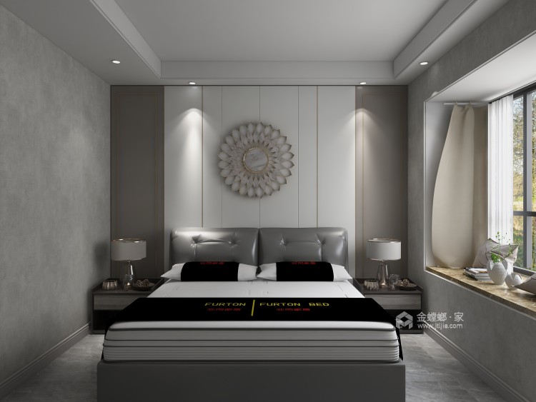 135平宝龙城市广场北欧风格-卧室效果图及设计说明