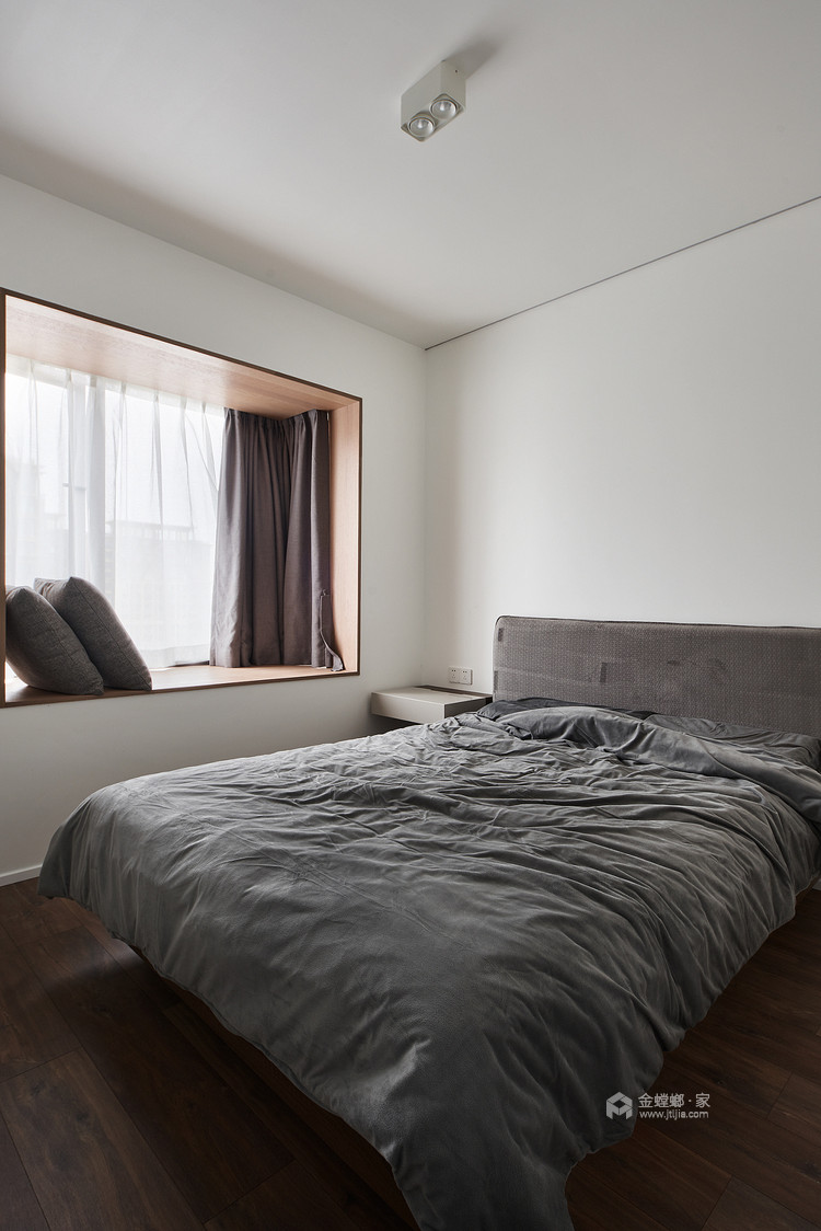 120平保利天府林语现代风格-卧室效果图及设计说明