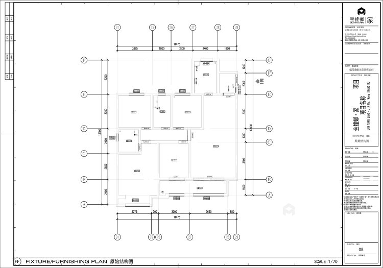 147平拉菲公馆现代风格-业主需求&原始结构图