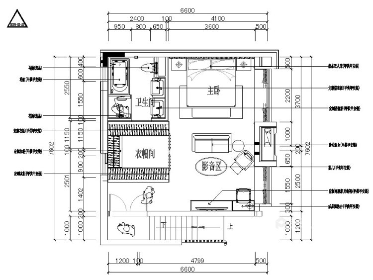 230平海伦湾现代风格-平面设计图及设计说明