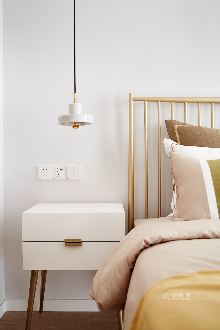 109平金星园现代风格-品质单身，质感享受-卧室效果图及设计说明