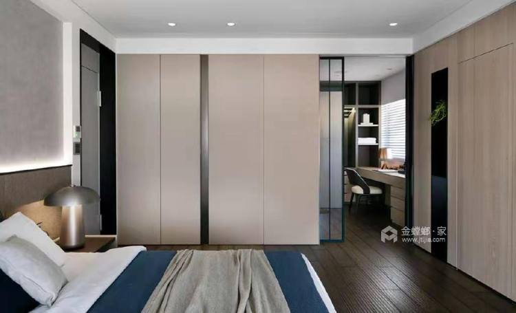 112平丽都壹号现代风格-都市理想家-卧室效果图及设计说明