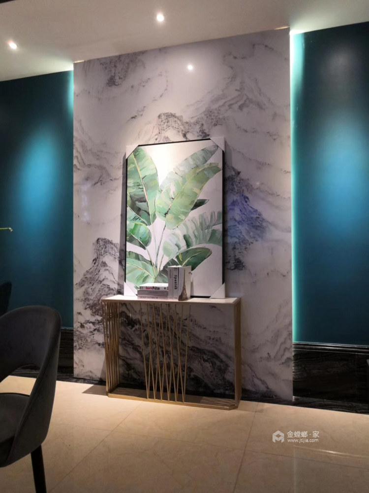 800平商业空间-古月禾·SPA会所新中式风格-餐厅效果图及设计说明